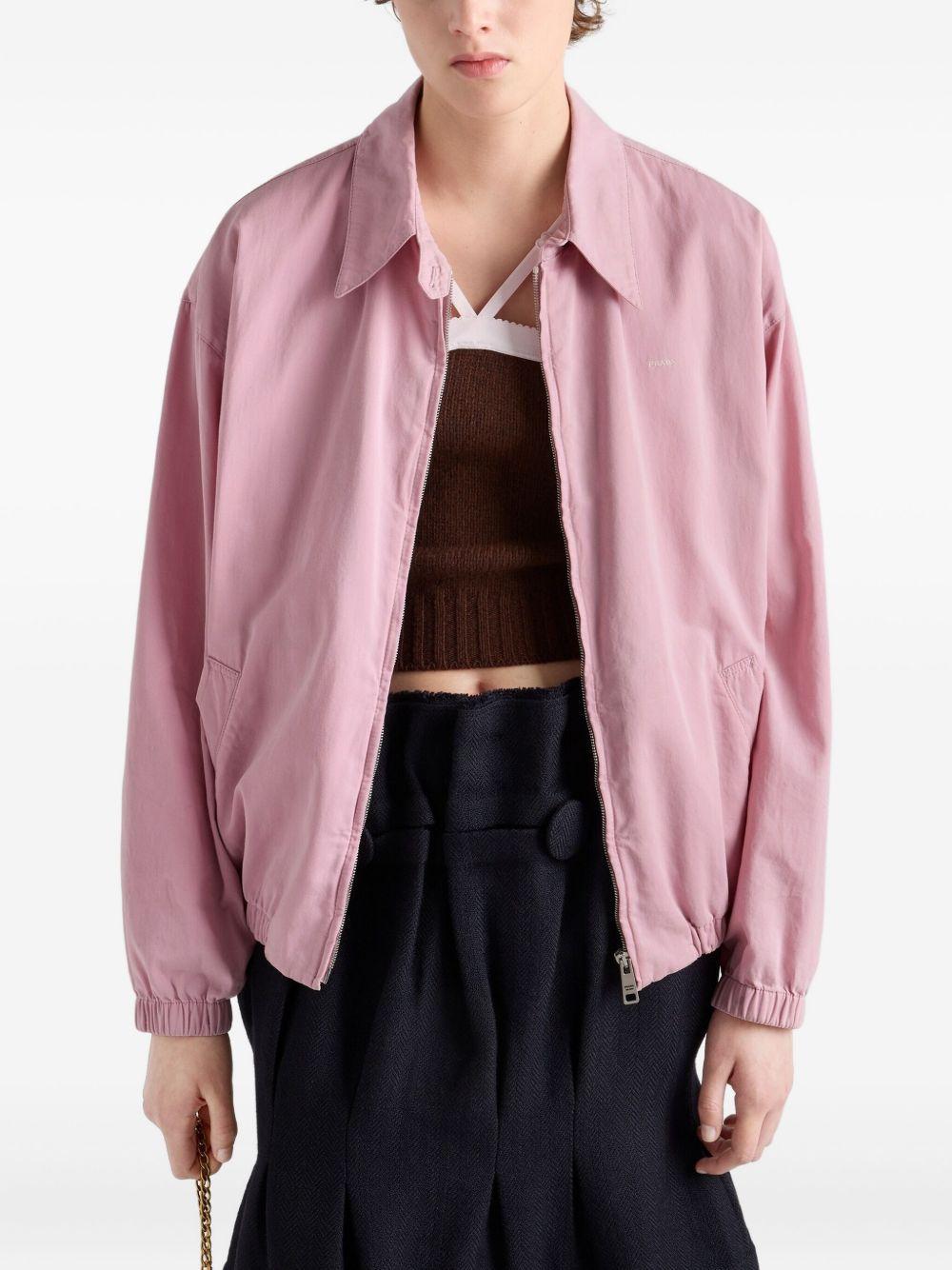 shirt-collar welt-pocket jacket Product Image