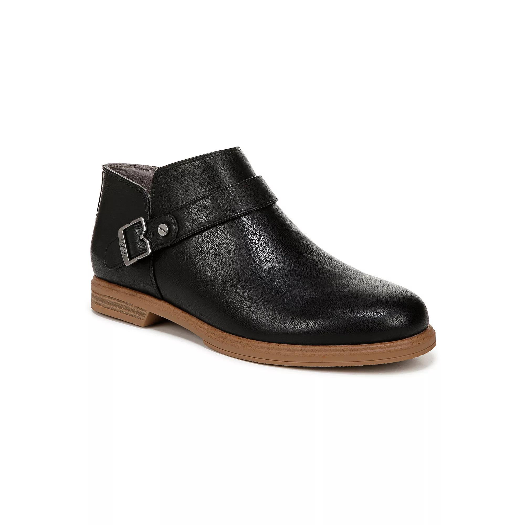 Dr. Scholl's Hello Women's Ankle Boots, Size: 9.5, Black Faux Product Image