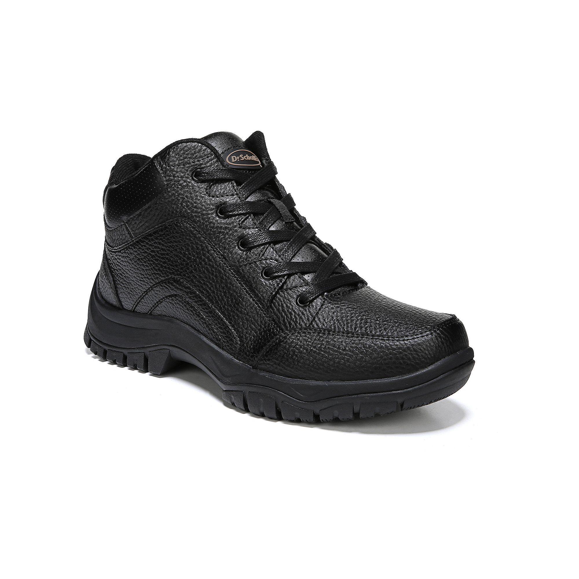 Dr. Scholl's Charge Men's Slip-Resistant Ankle Work Boots, Size: 8 Wide, Black Product Image