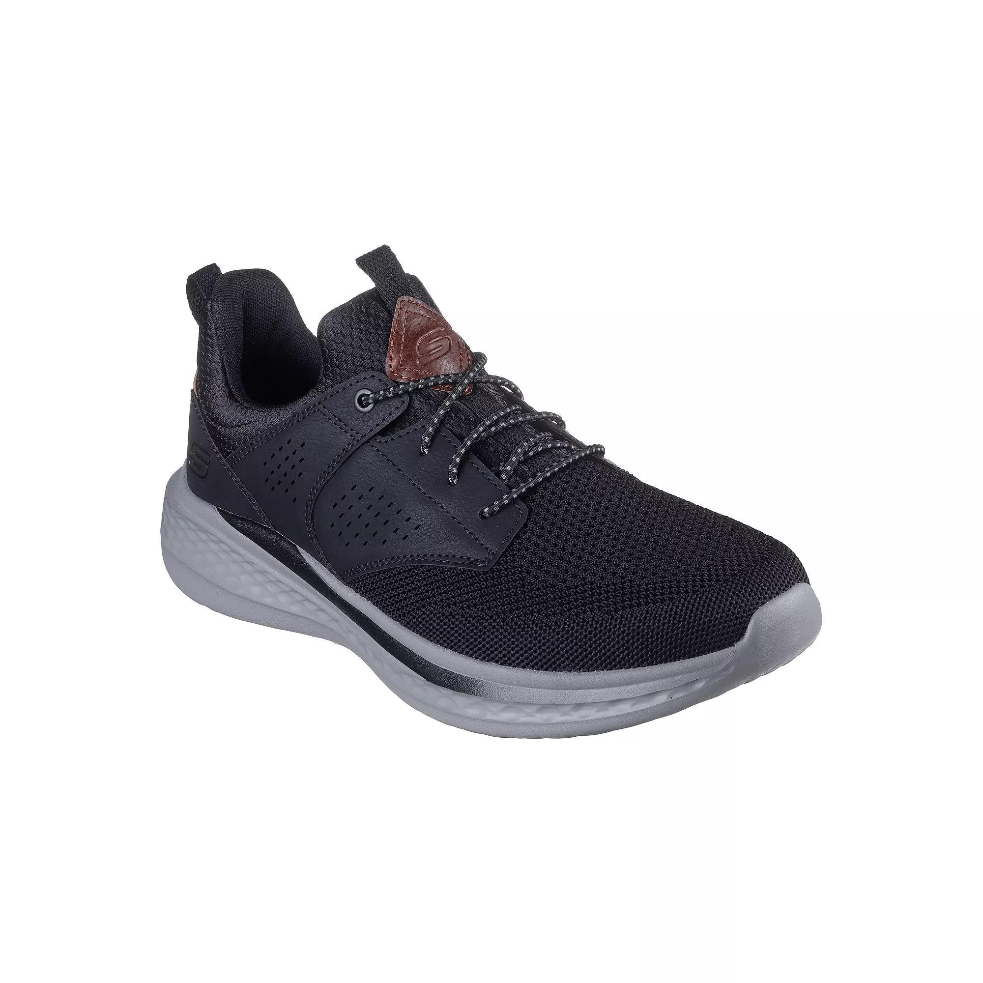 Skechers Relaxed Fit® Slade Breyer Men's Shoes, Size: 12, Black Product Image