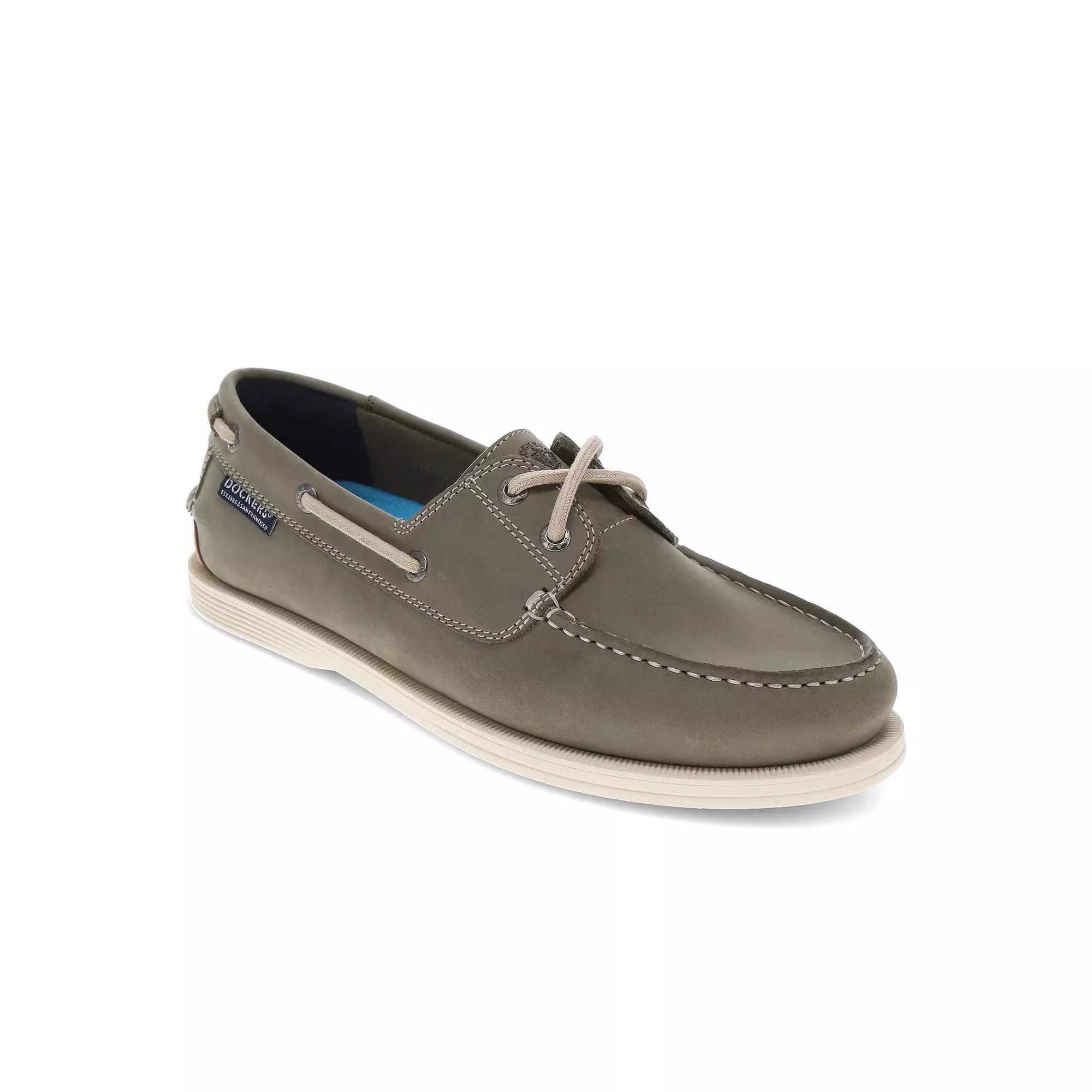 Dockers Men's Dennison Boat Shoes, Size: 10.5 Medium, Green Product Image