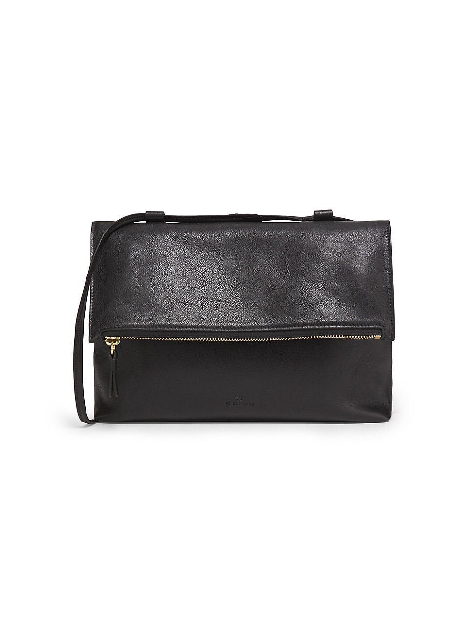 Womens Anna Leather Crossbody Bag Product Image