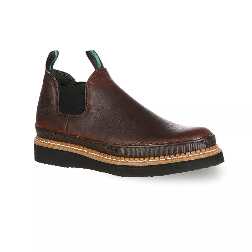Georgia Boots Romeo Wedge Men's Work Shoes, Size: 8, Soggy Brown Product Image