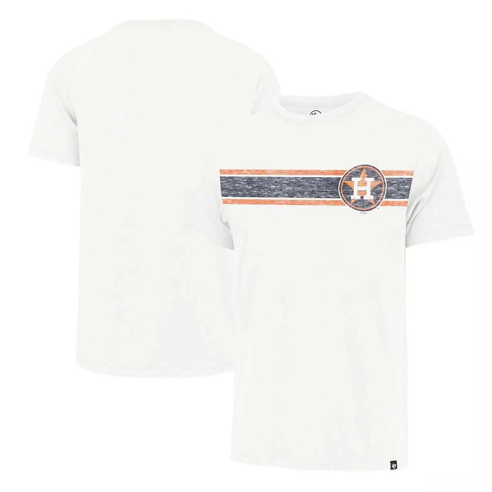 Men's '47 Cream Houston Astros Wavelength Bond Franklin T-Shirt, Size: Medium, Beige Product Image