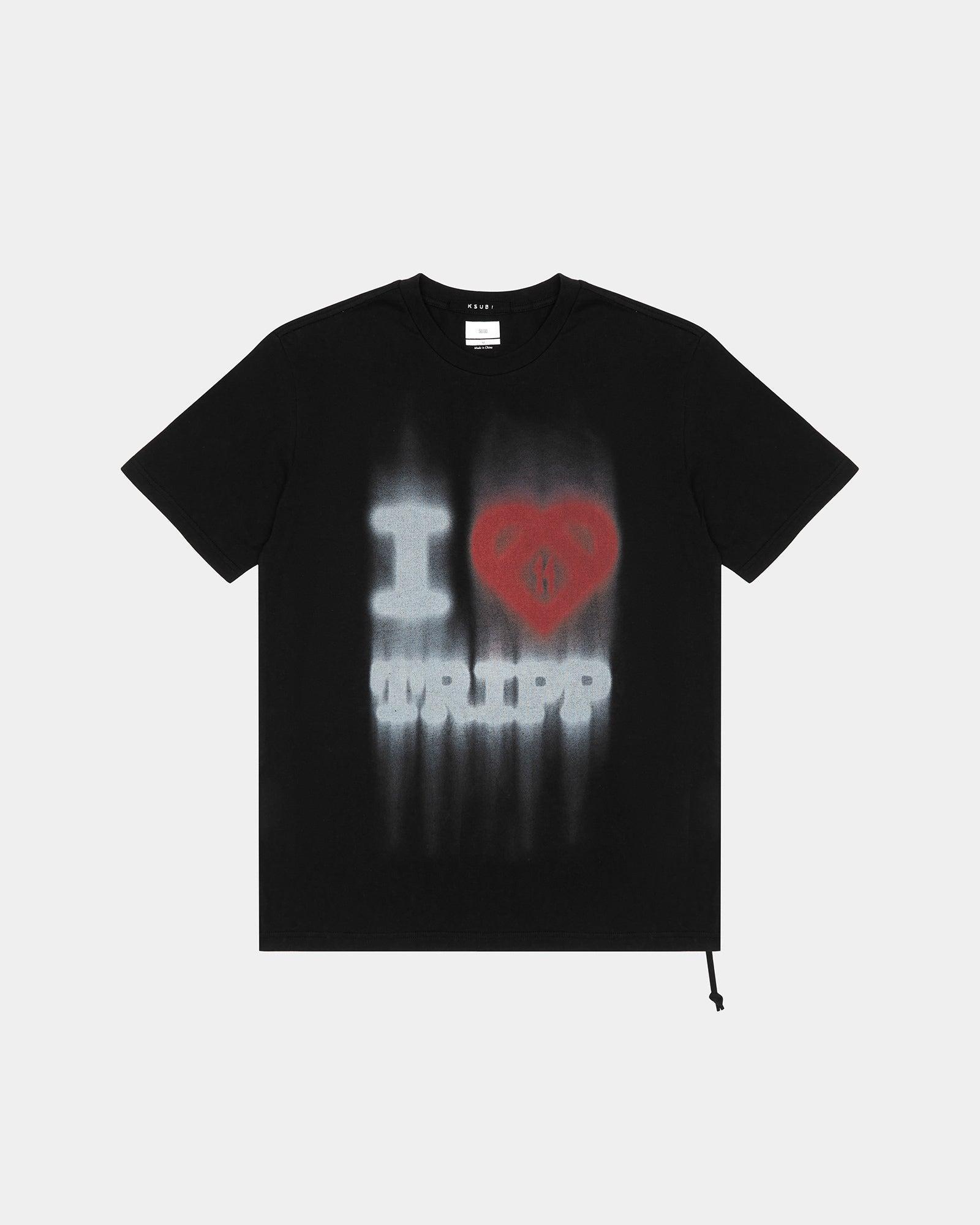 LOVE TRIP KASH SS TEE JET BLACK Male Product Image