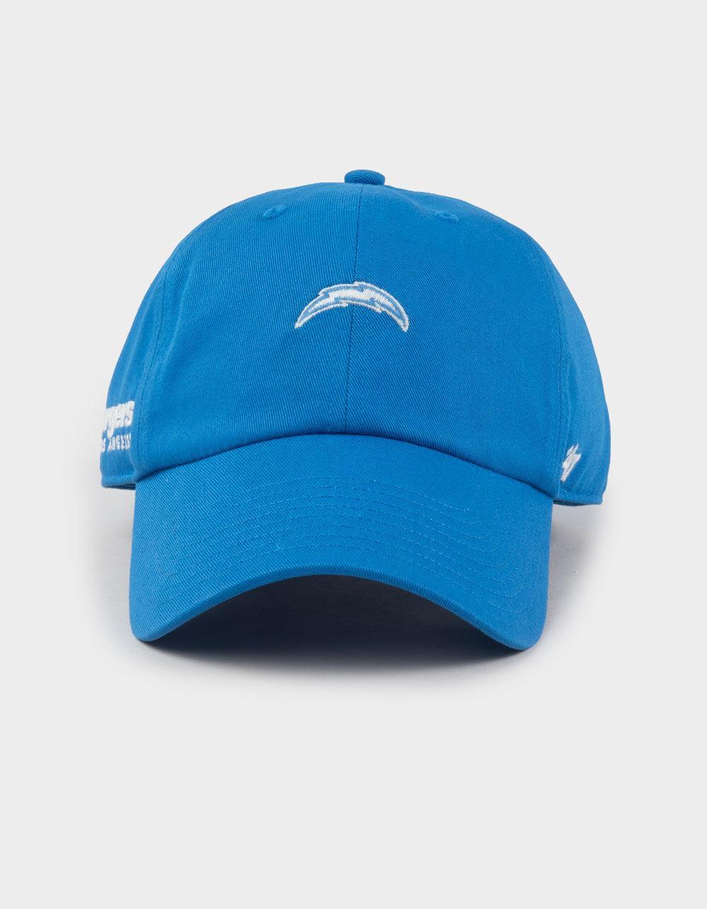 47 BRAND Los Angeles Chargers Foundational '47 Clean Up Strapback Hat - BLUE Product Image