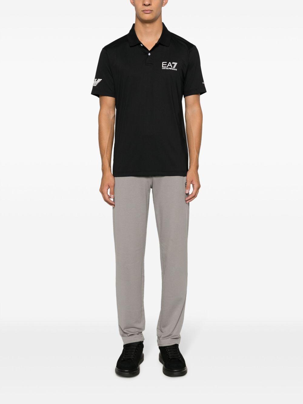logo-print polo shirt Product Image