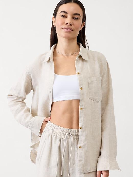 Retreat Linen Top Product Image