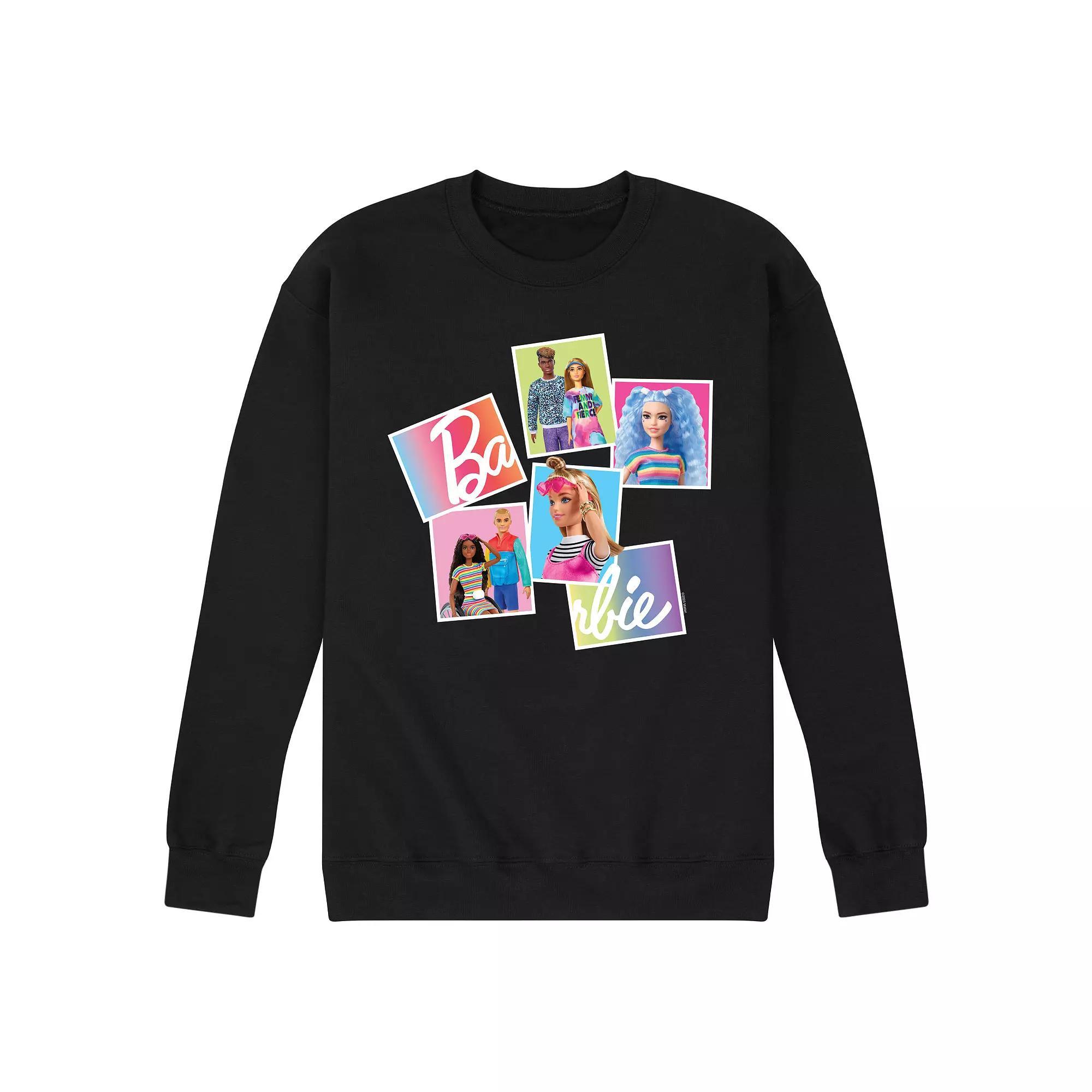 Mens Barbie Photoreal Collage Graphic Fleece Product Image