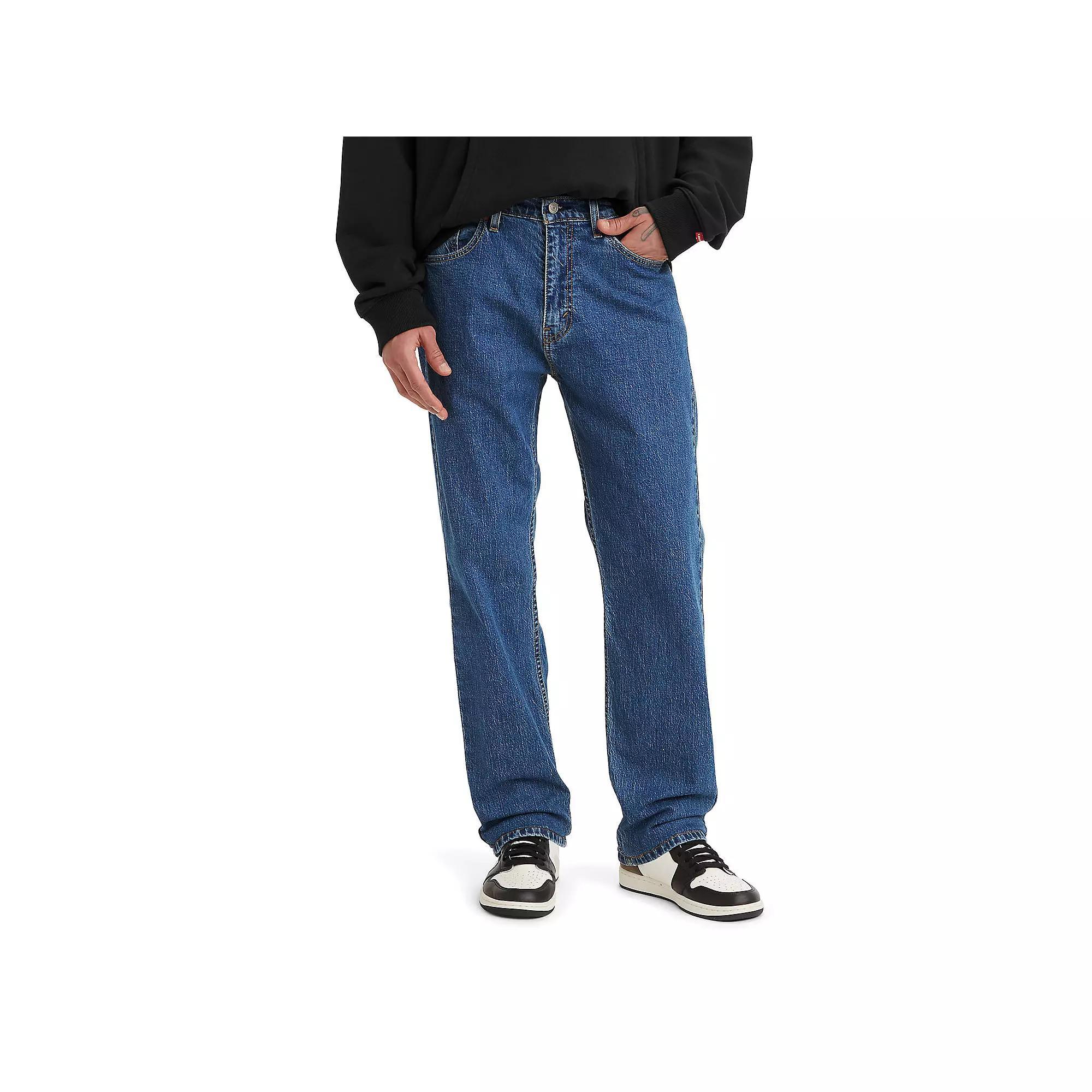 Men's Levi's® 505™ Regular Fit Stretch Jeans, Size: 34X30, Stonewash Product Image