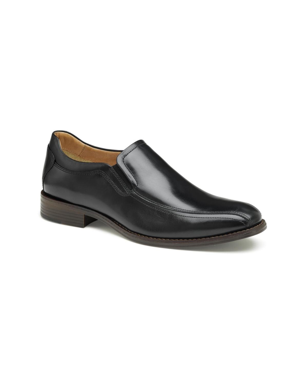 Johnston  Murphy Mens Lewis Leather Bike Toe Venetian Loafers Product Image