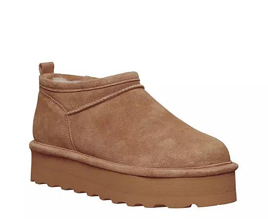 Bearpaw Retro Super Shorty Faux Suede Womens Boots Product Image