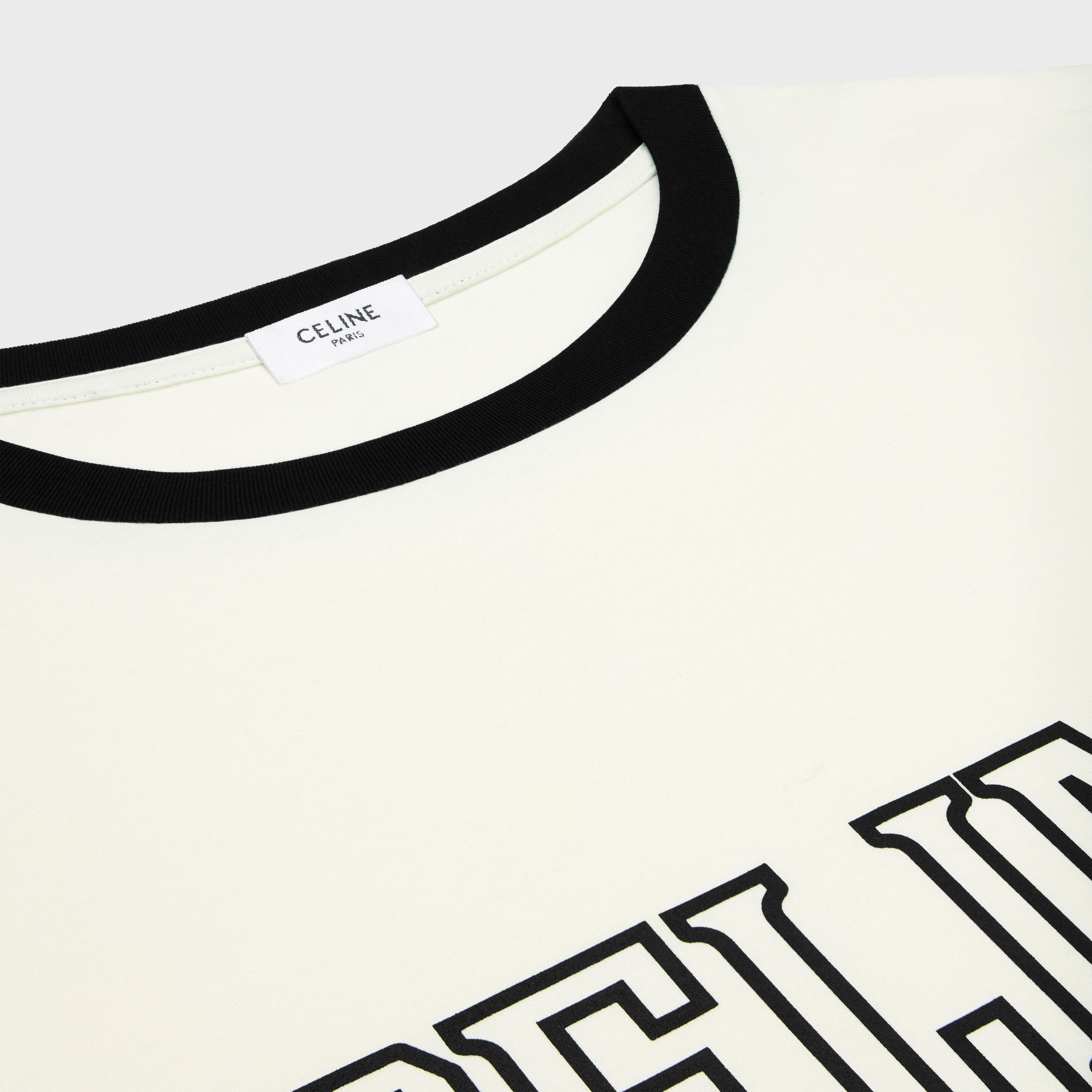 loose triomphe t-shirt in cotton jersey Product Image
