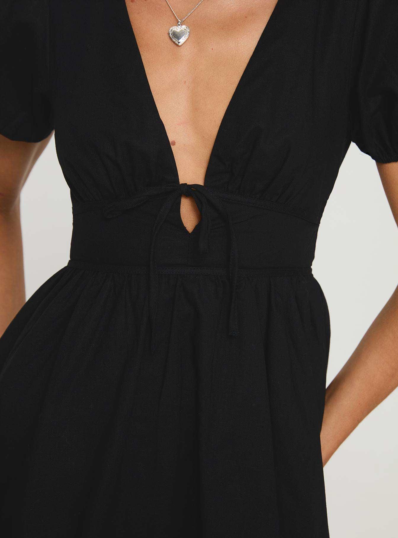 Raleigh Mini Dress Black Product Image
