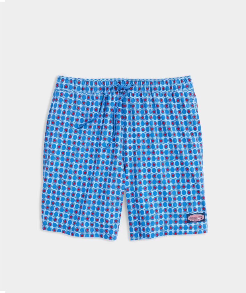 7 Inch Printed Chappy Swim Trunks Product Image