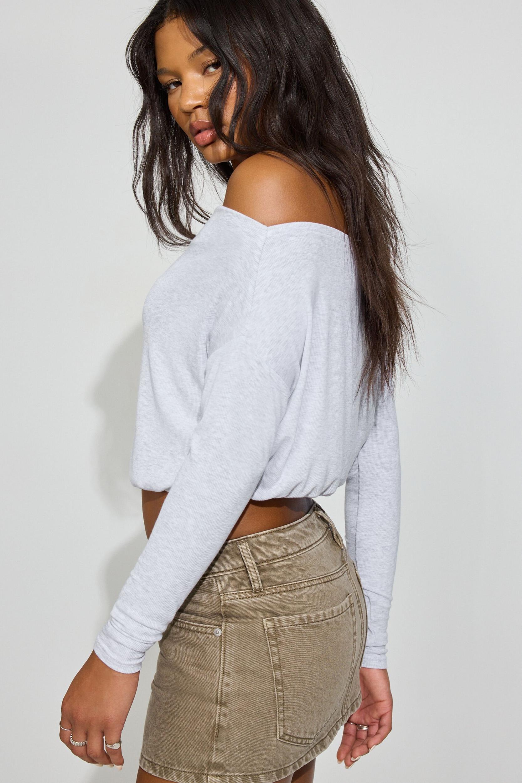 Renee Spongy Cropped Cardigan Product Image