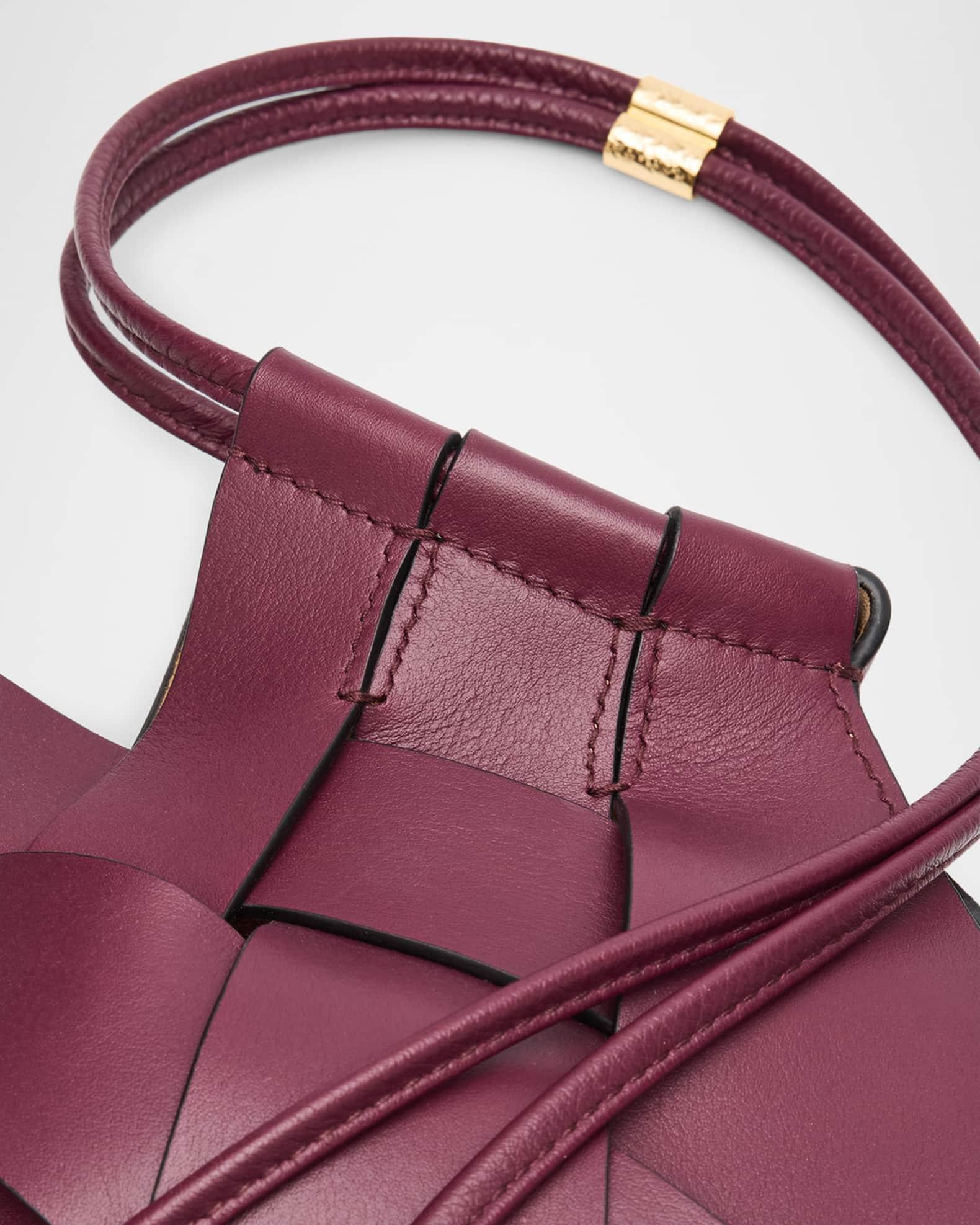 Charlotte Woven Leather Crossbody Bag Product Image