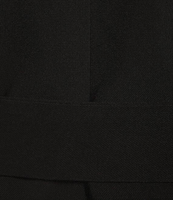 Anne Klein Stretch Shawl Collar Tie Front Vest Product Image