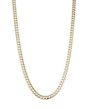 Bloomingdales Fine Collection Mens Comfort Curb Link Chain Necklace in 14K Yellow Gold, 24 Product Image