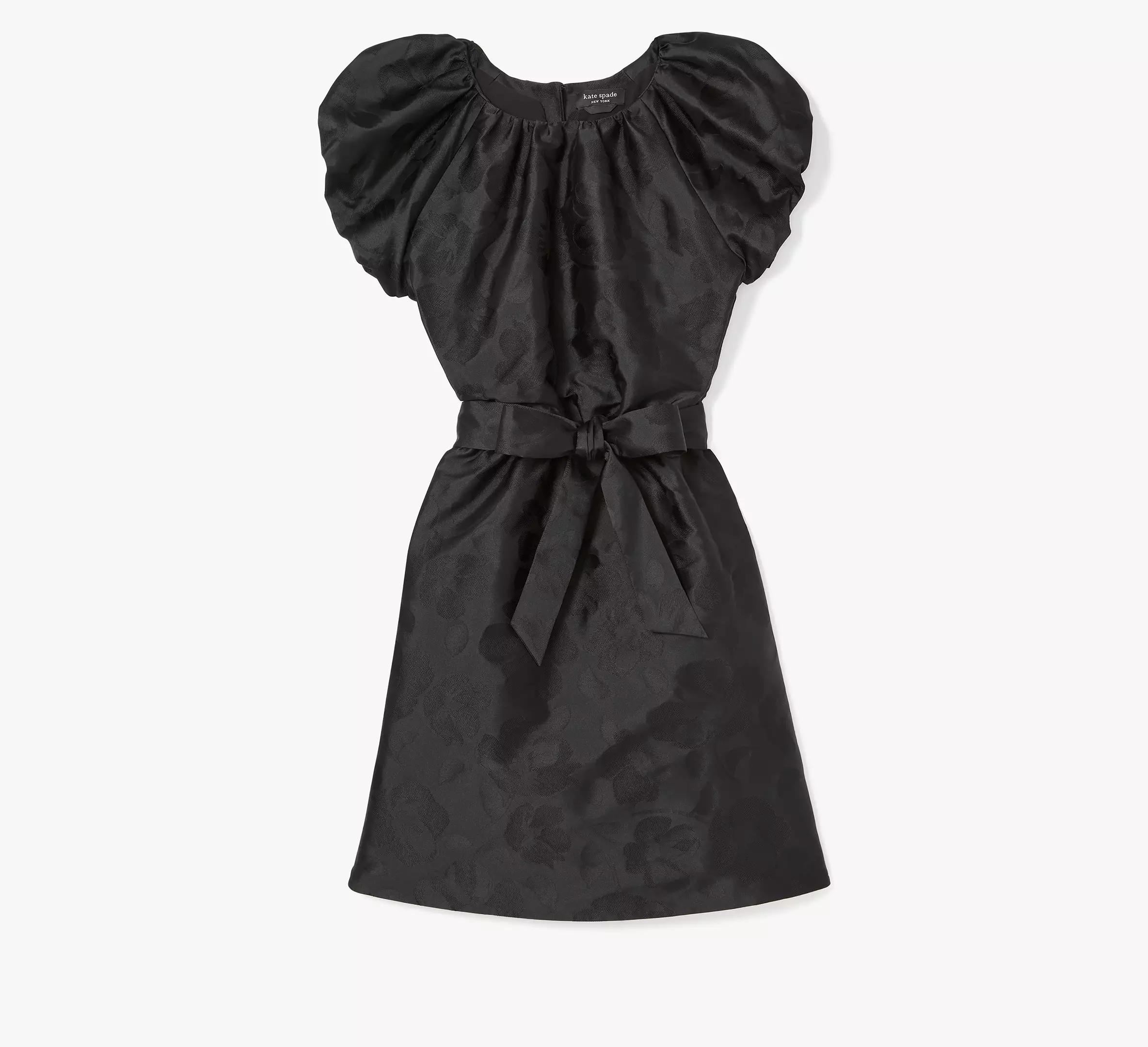 Fall Poppies Taffeta Dress Product Image