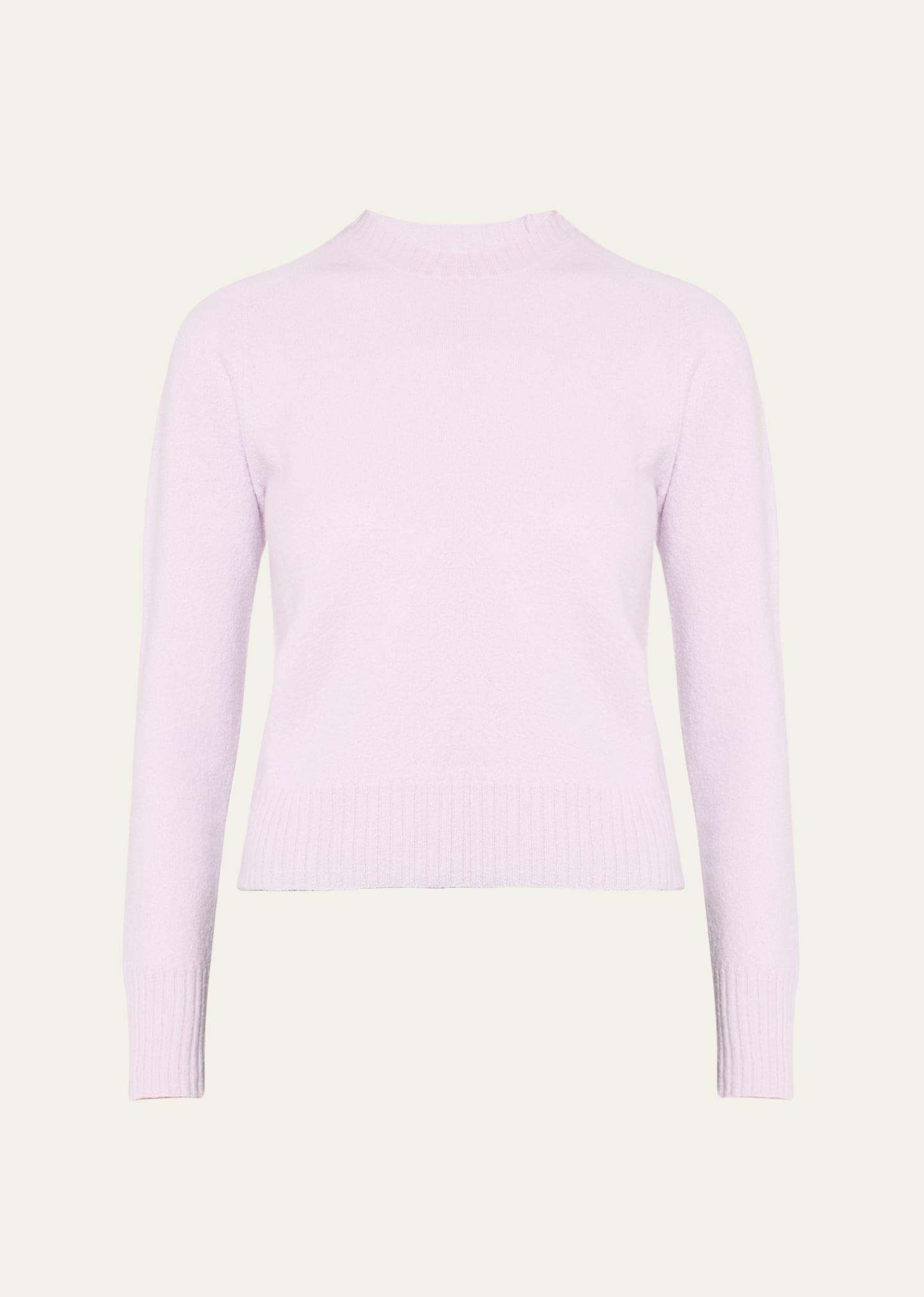 Womens Wool Crewneck Sweater Product Image