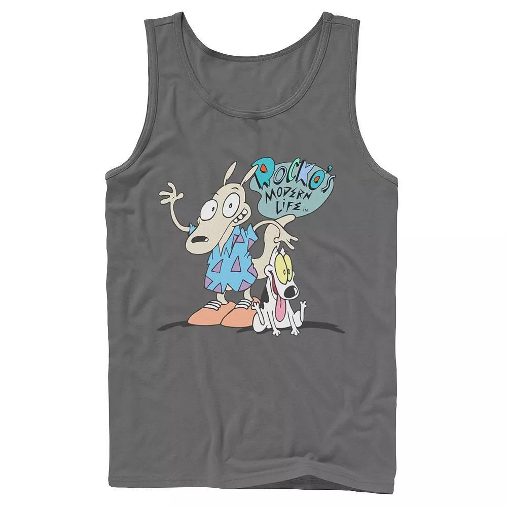 Men's Jurassic Park Tyrannosaurous Says Send More Tourists Tank Top, Size: Small, Blue Product Image