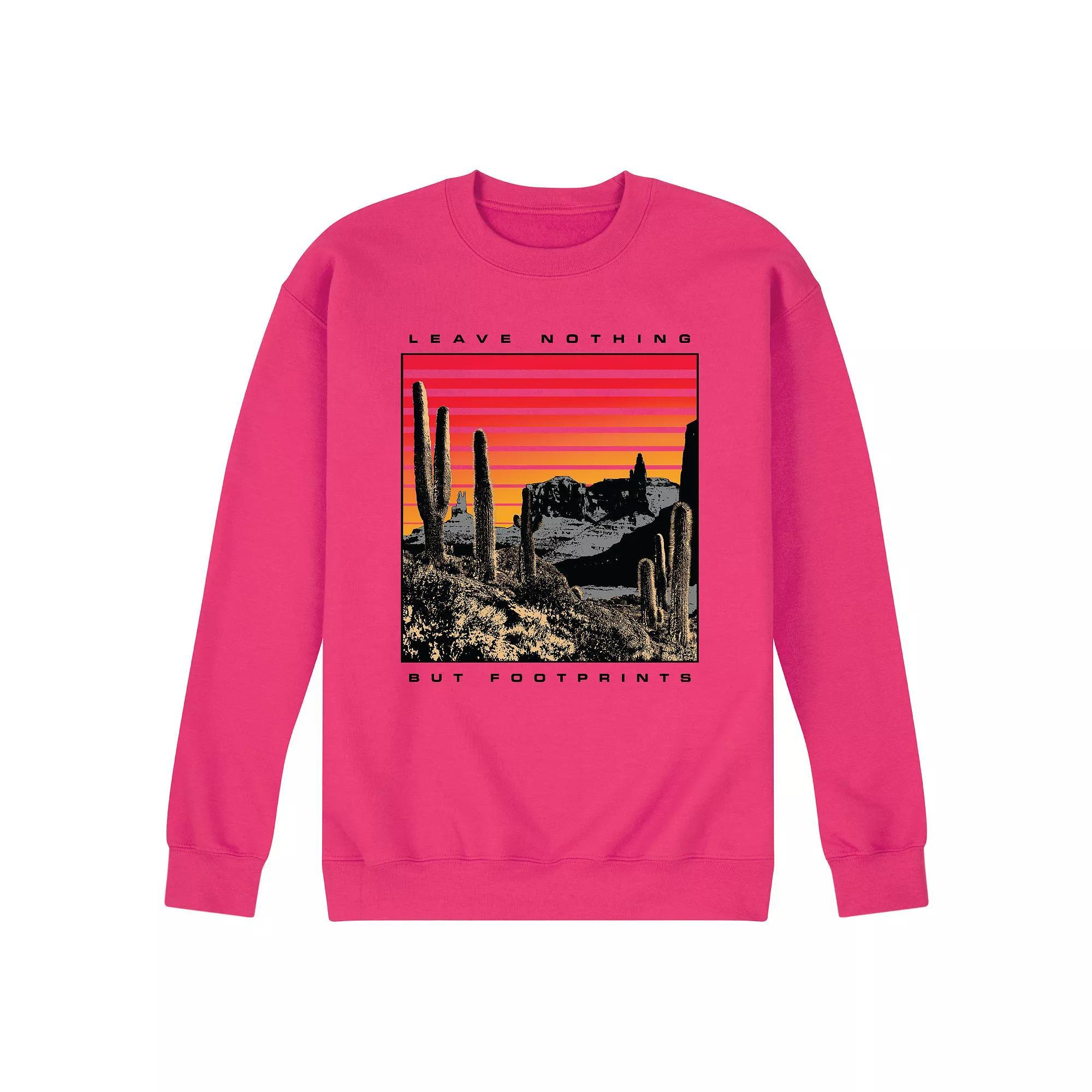 Mens Footprints Sweatshirt Product Image