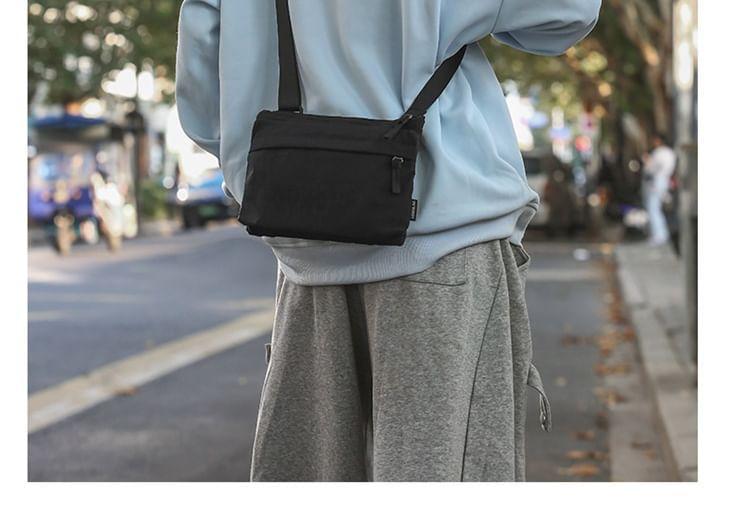Plain Nylon Crossbody Bag Product Image