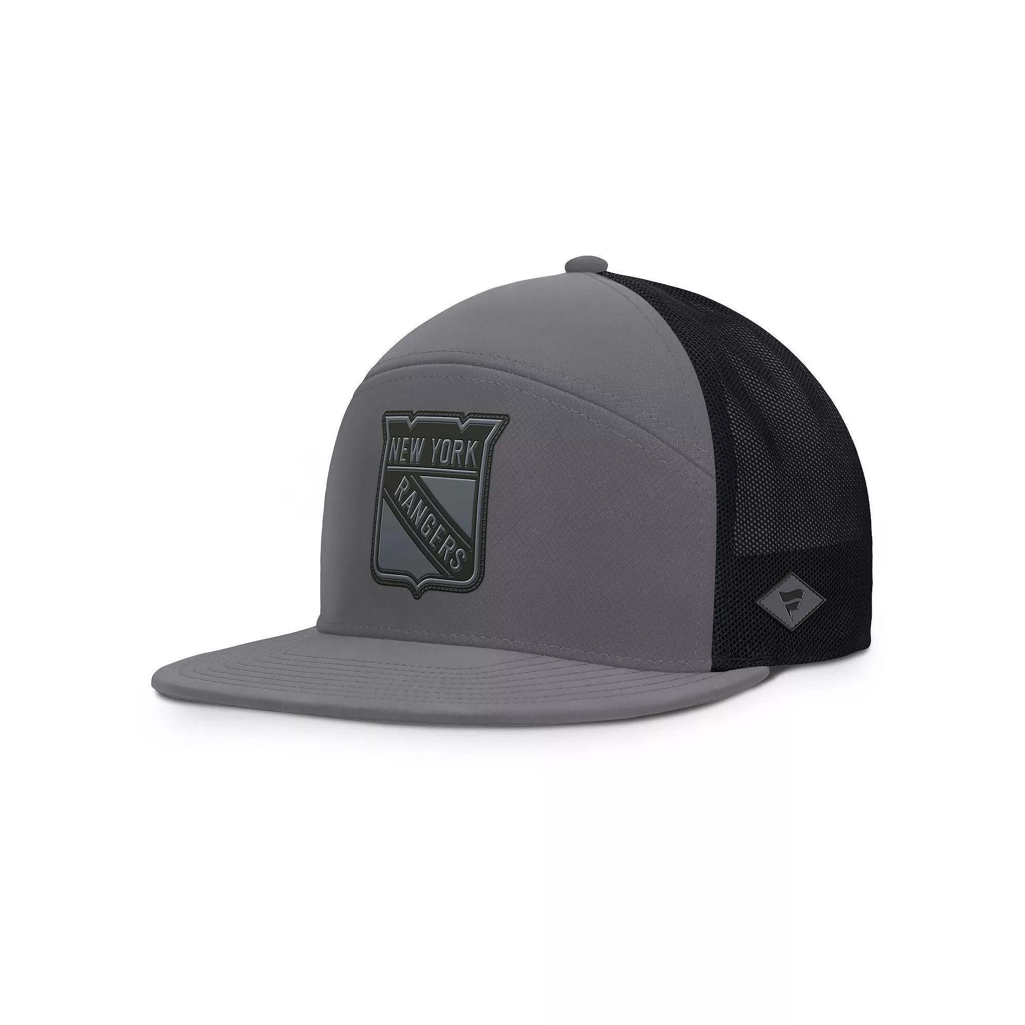 Men's Fanatics Charcoal New York Rangers Fairweather Adjustable Hat, Ran Charco Product Image