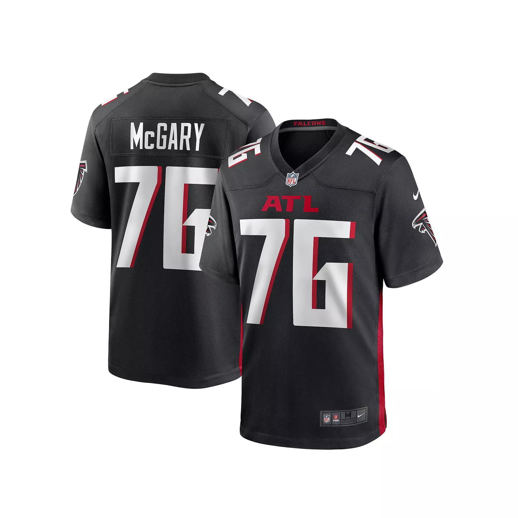 Men's Nike Kaleb McGary Black Atlanta Falcons Game Jersey, Size: Medium Product Image