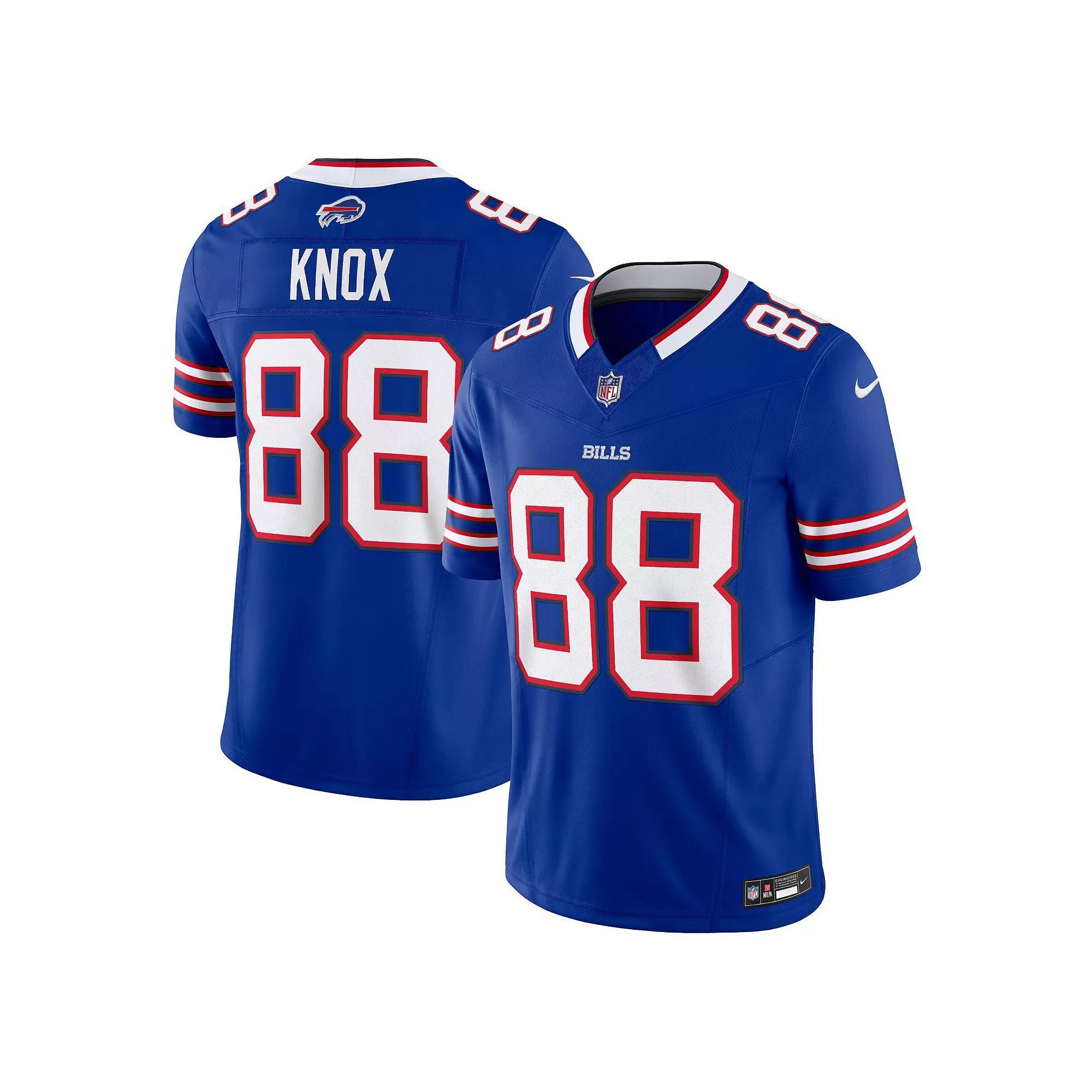 Men's Nike Dawson Knox Royal Buffalo Bills Vapor F.U.S.E. Limited Jersey, Size: Medium, Blue Product Image