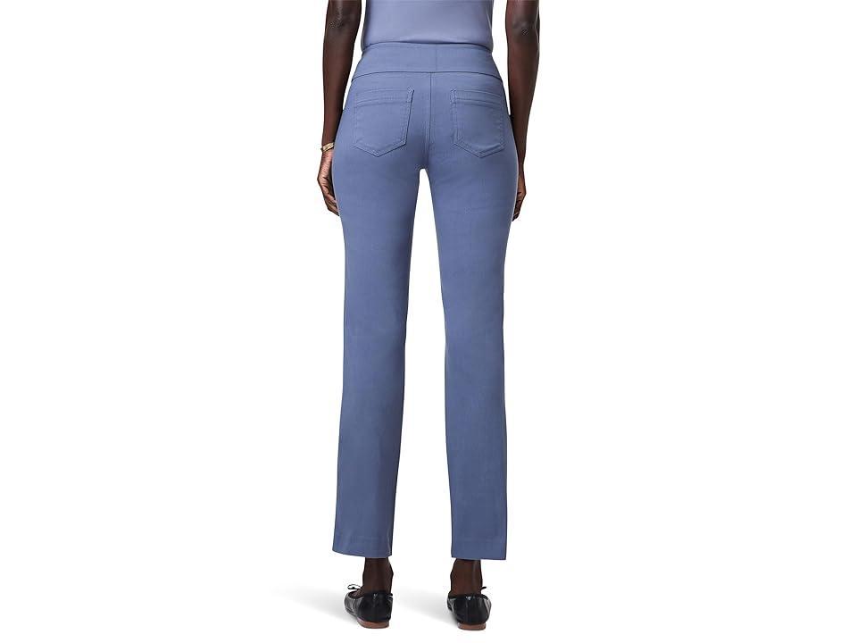 NIC+ZOE Wonderstretch Pocket Straight Leg Pants (Slate) Women's Clothing Product Image