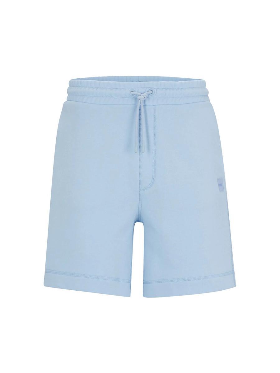 Mens Cotton-Terry Regular-Fit Shorts Product Image