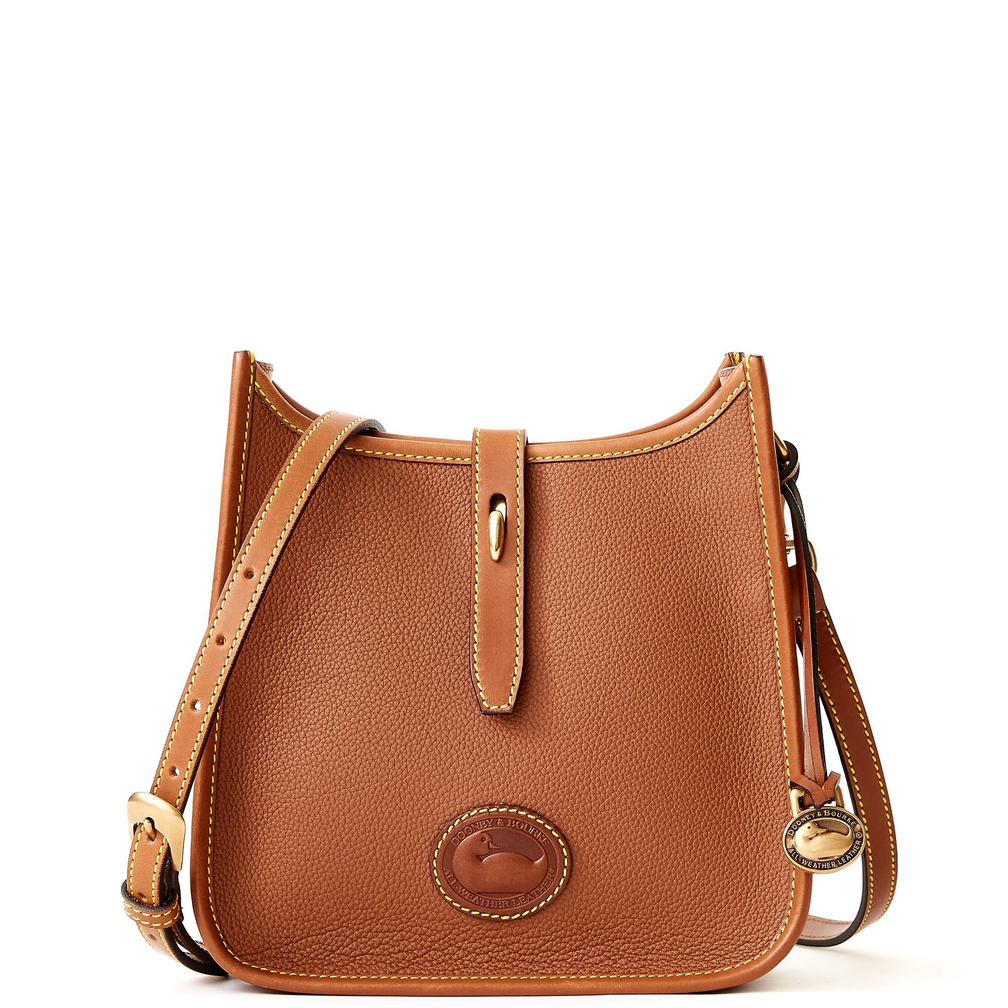 Dooney & Bourke Womens All Weather Leather 3.0 Crossbody 22 Bag in Green Product Image