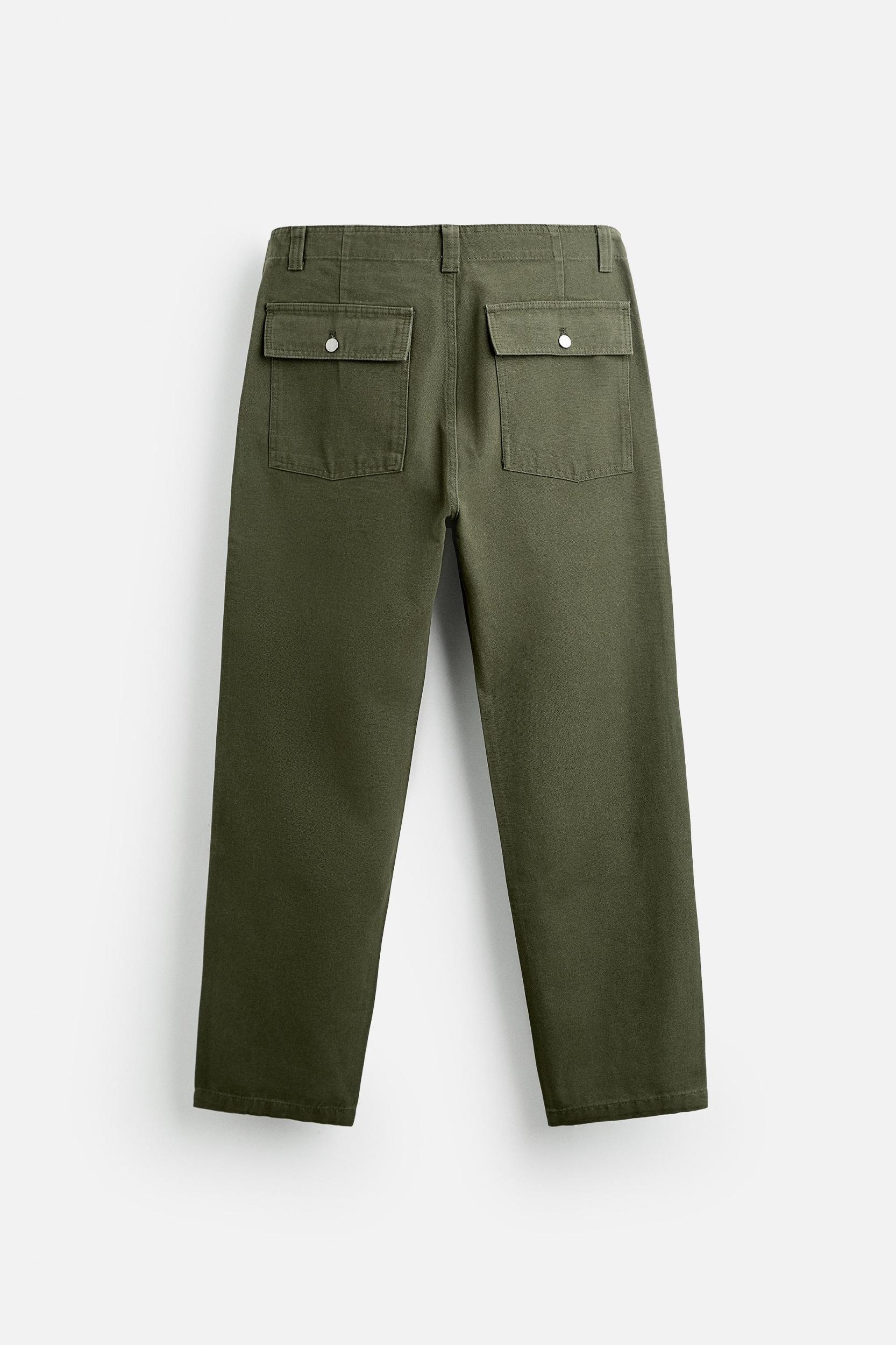 STRAIGHT FIT PATCHES PANTS Product Image