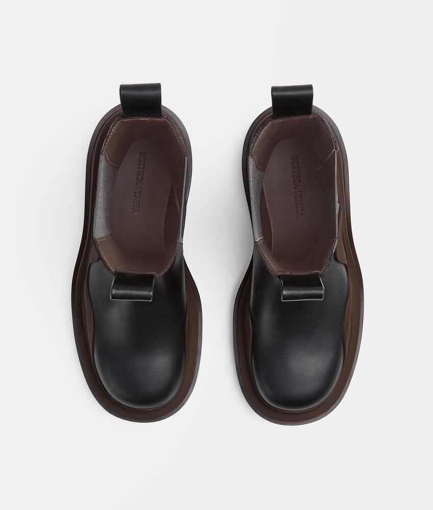 Women's Tire Chelsea Boot in Black / Ebony Product Image