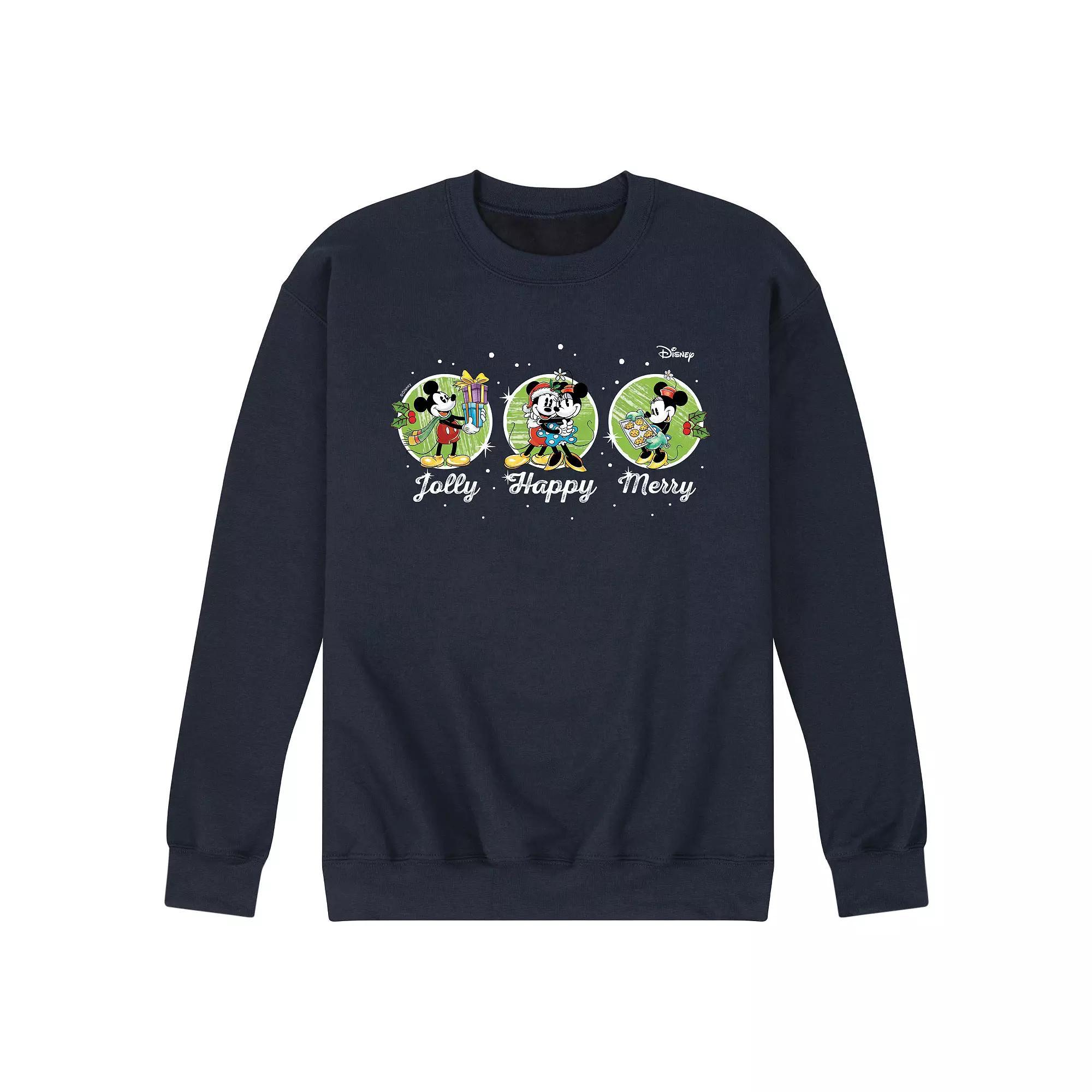 Men's Dr. Seuss The Grinch I'm Fine Sweatshirt, Size: XL, Red Product Image
