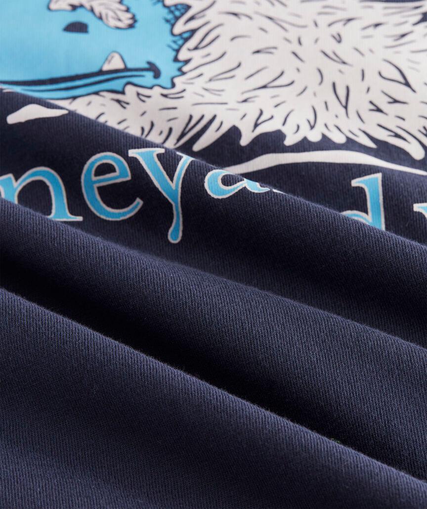 Yeti Whale Long-Sleeve Pocket Tee Product Image