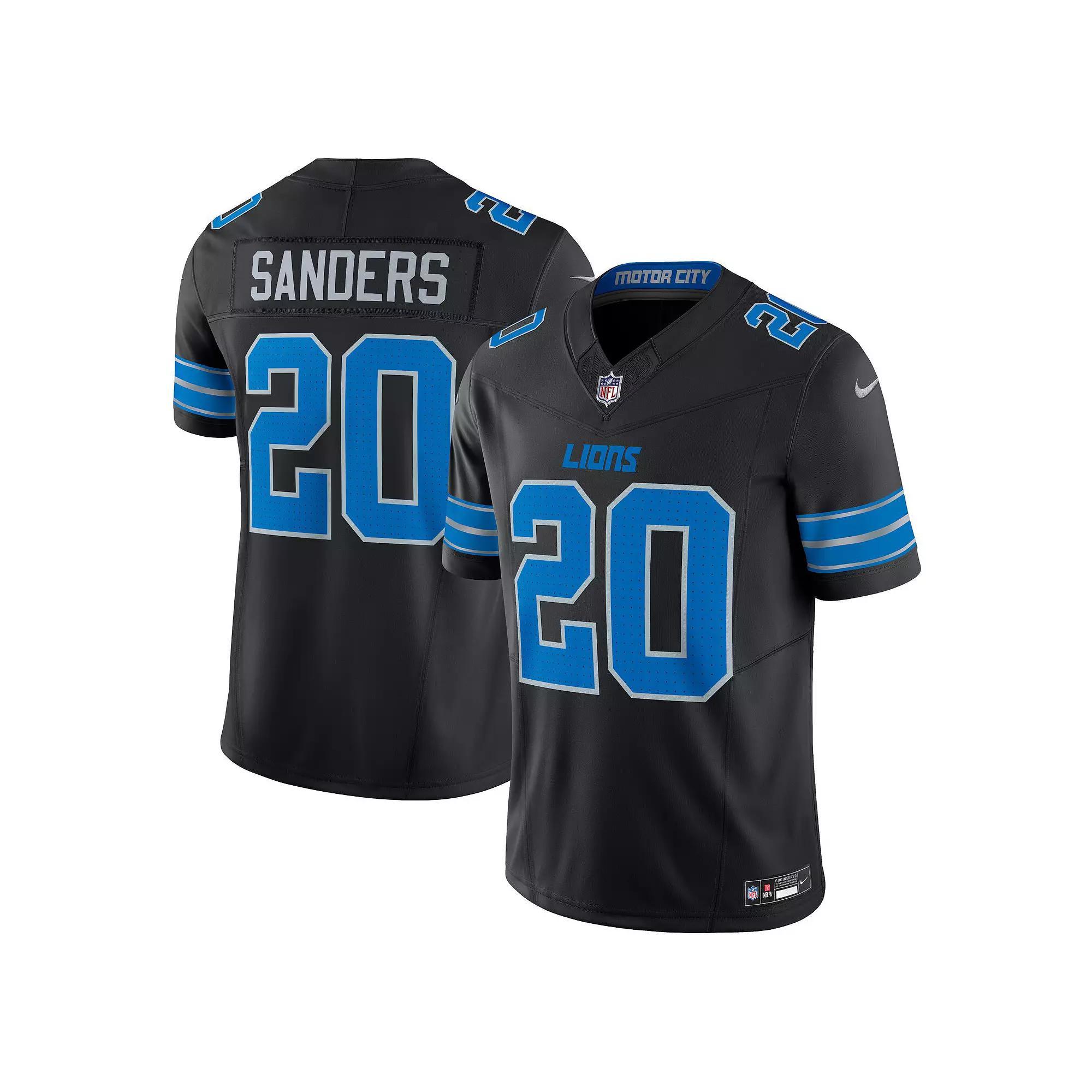 Mens Nike Barry Sanders Detroit Lions 2nd Alternate Vapor F.U.S.E. Limited Jersey Product Image