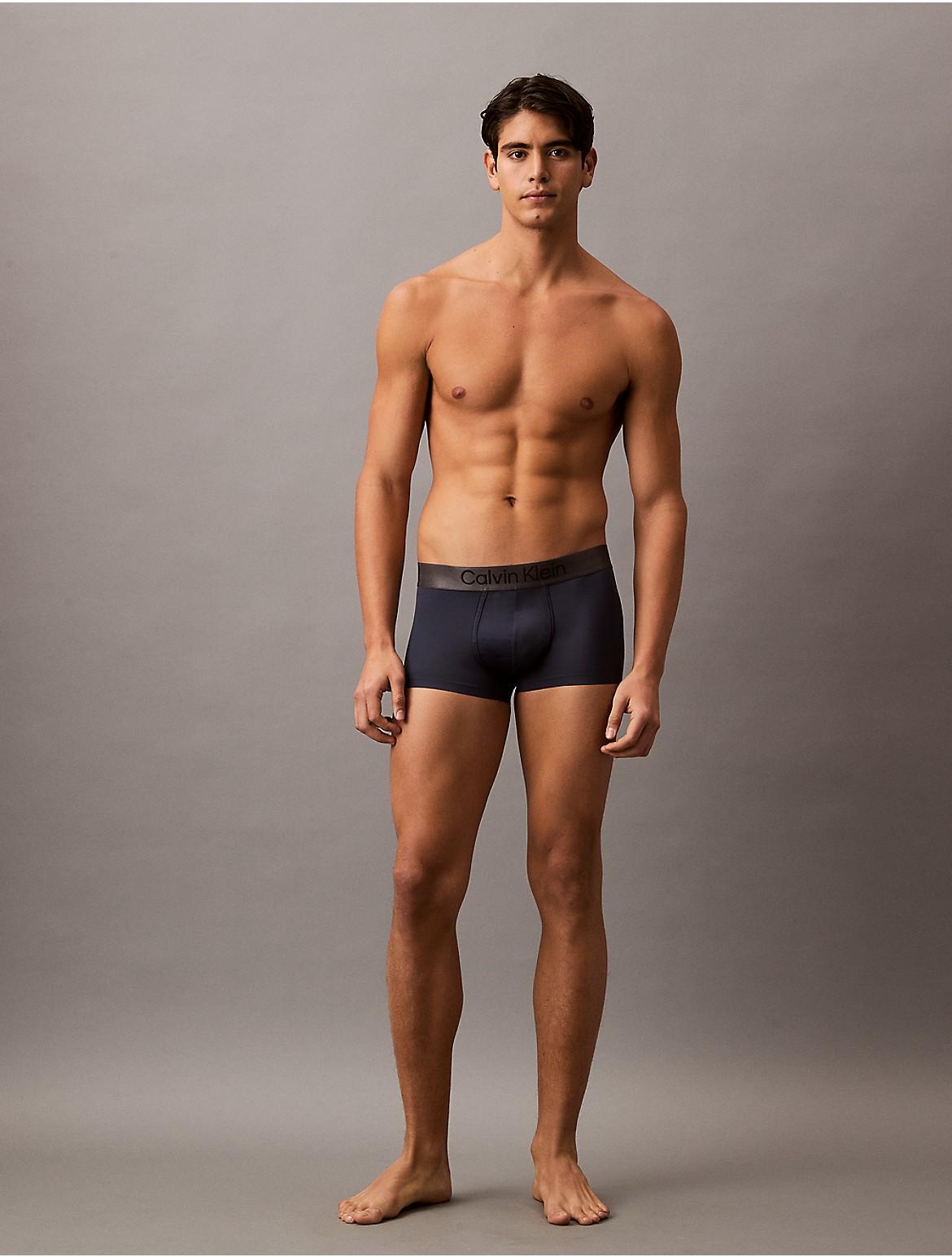 Calvin Klein Men's Brushed Microfiber Stretch Low Rise Trunk - Black - L Product Image
