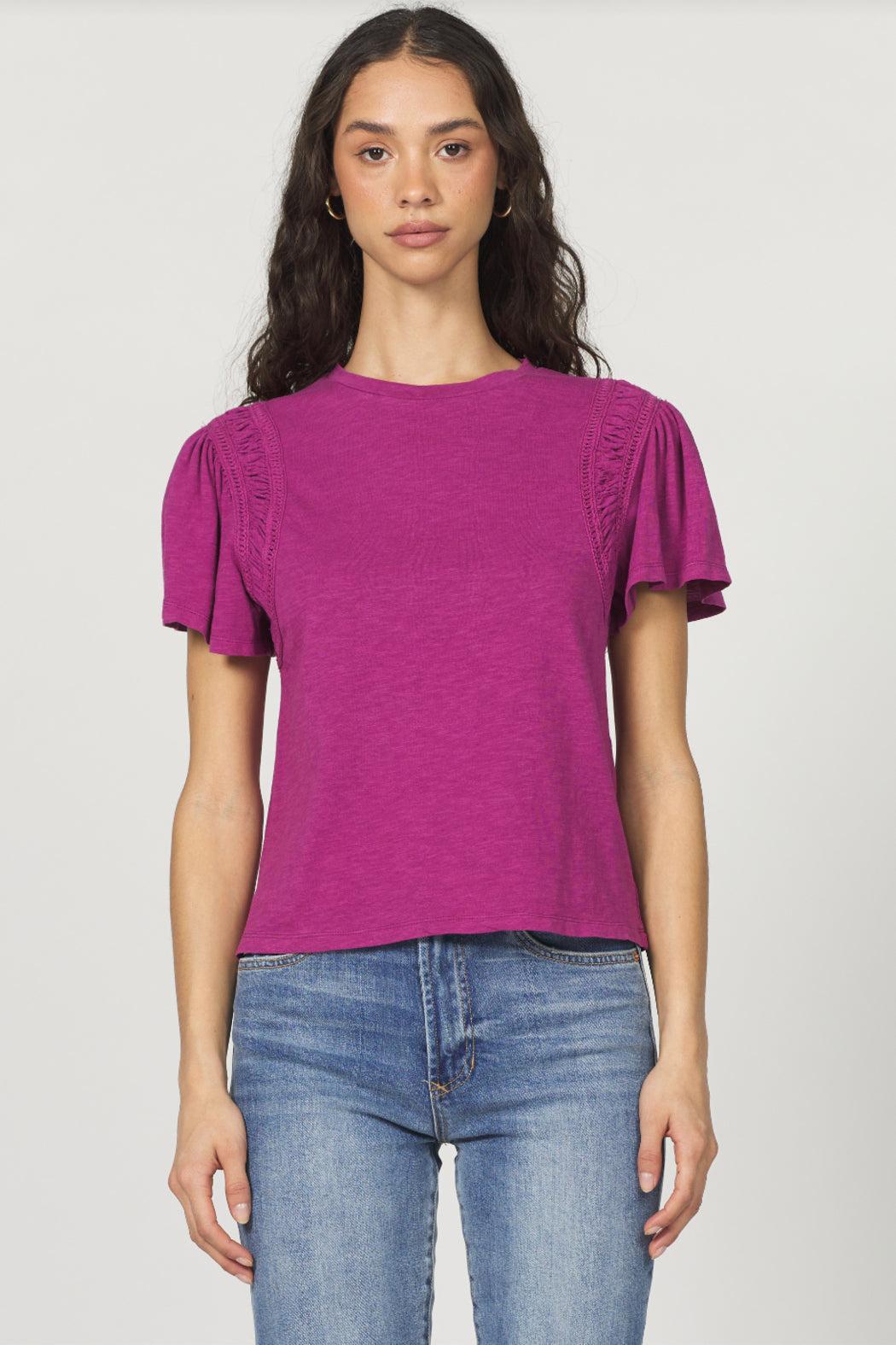 Francie Radiant Orchid Top Product Image