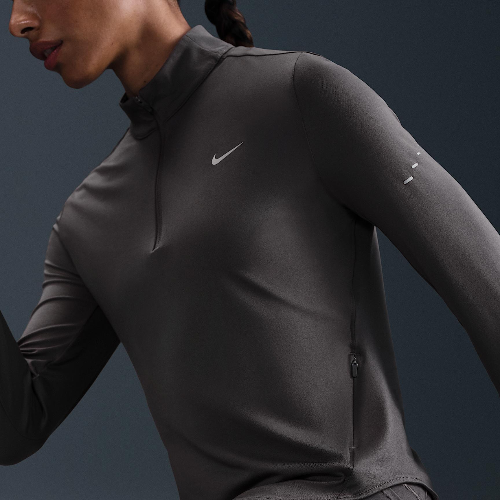 Nike Women's Swift Dri-FIT UV 1/4-Zip Running Top Product Image