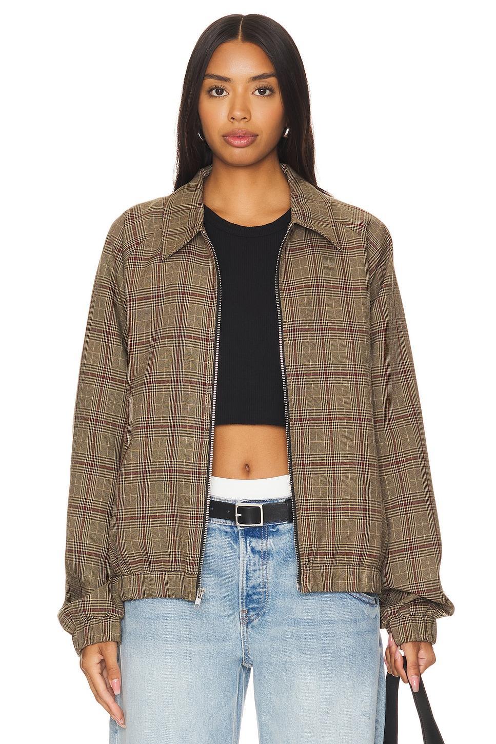 Plaid Bomber Jacket WAO Product Image