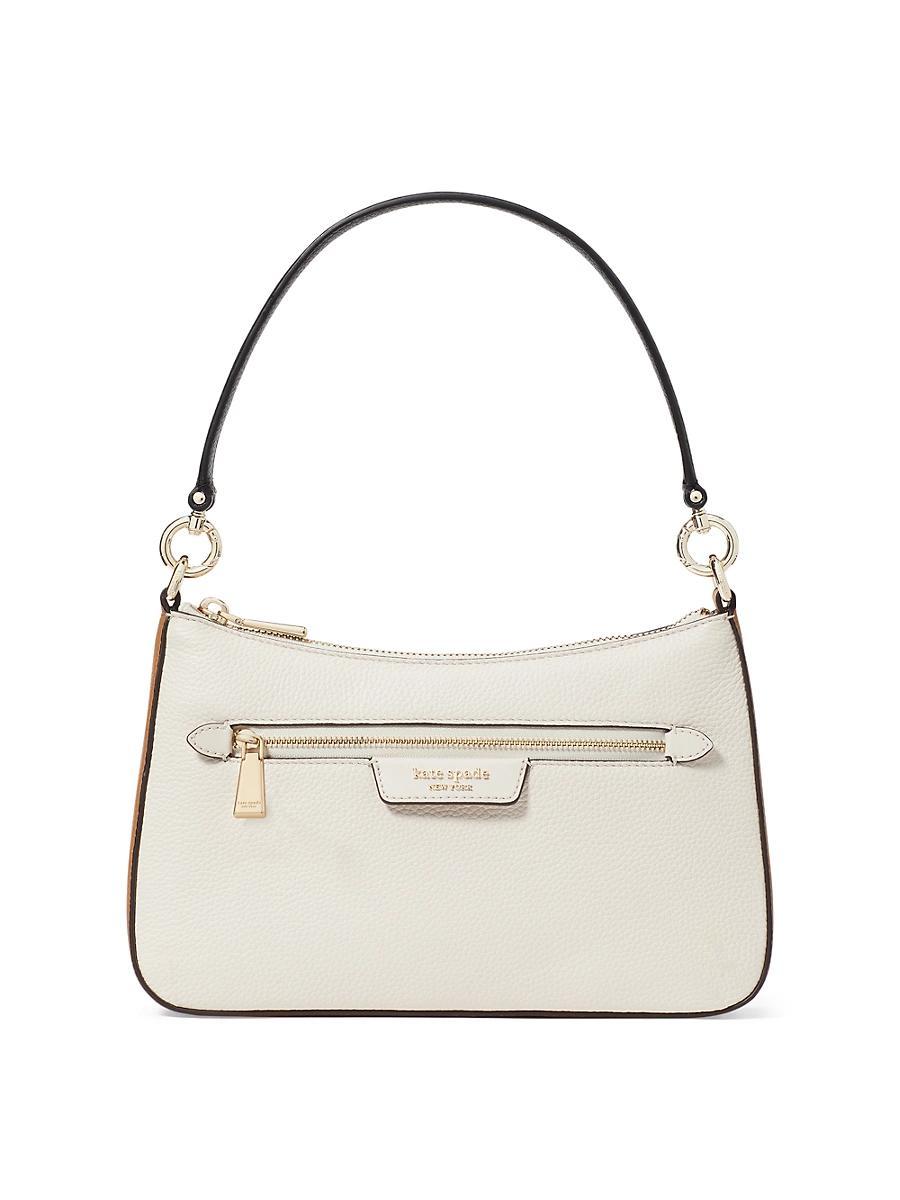 Womens Hudson Colorblocked Leather Convertible Crossbody Bag Product Image