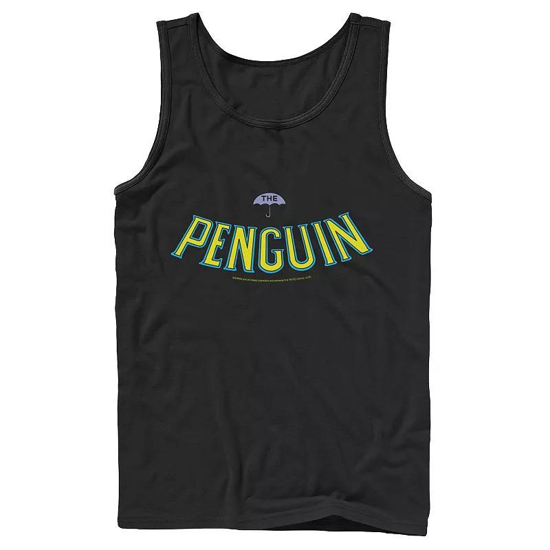 Men's Jurassic Park Neon Gradient Scene Tank Top, Size: XL, Black Product Image