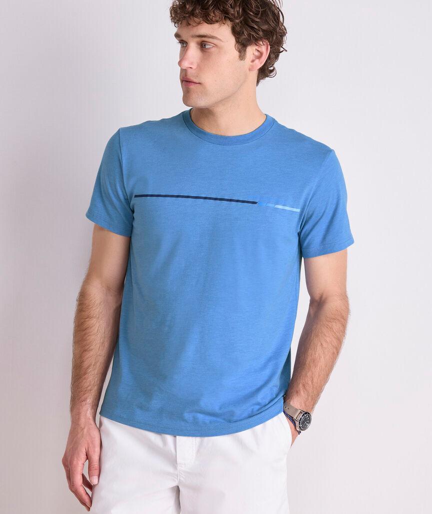 Active Stripe Short-Sleeve Dunes Tee Product Image