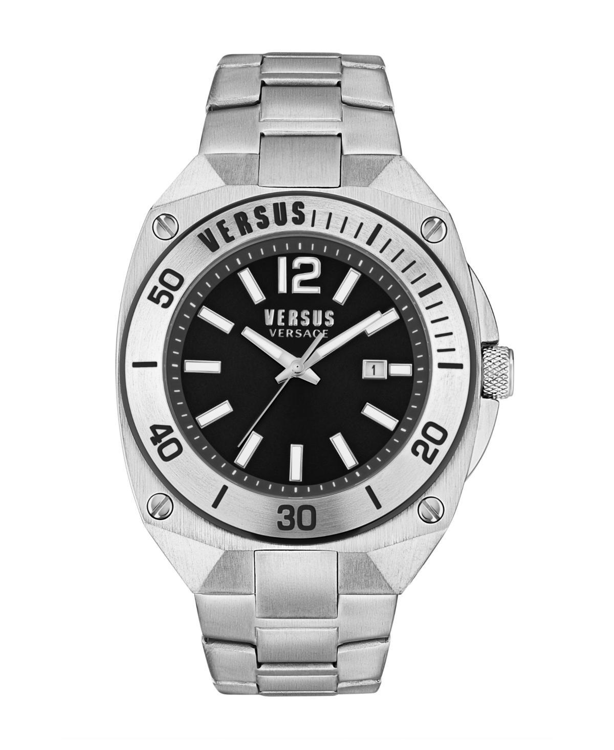 Versace Versus Versace Mens Versus Reaction Analog Blue Silicone Strap Watch Product Image
