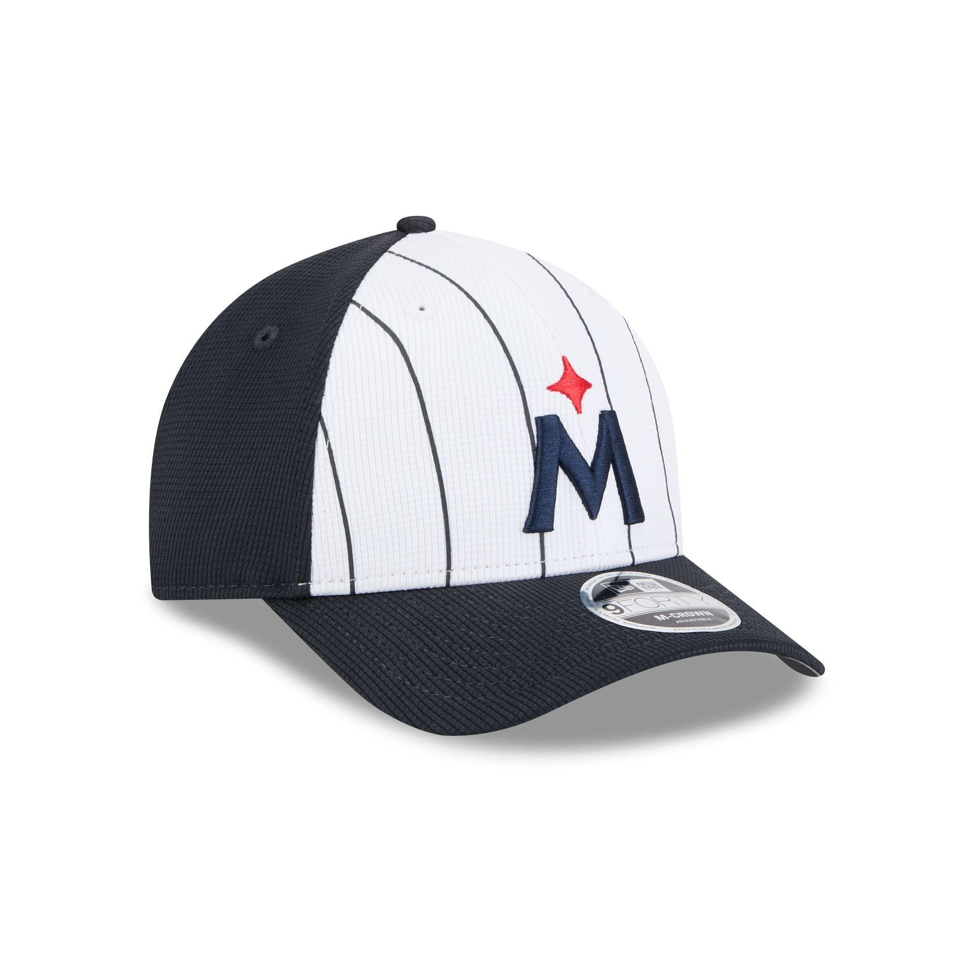 Atlanta Braves Authentic Collection 9FORTY M-Crown A-Frame Snapback Hat Male Product Image