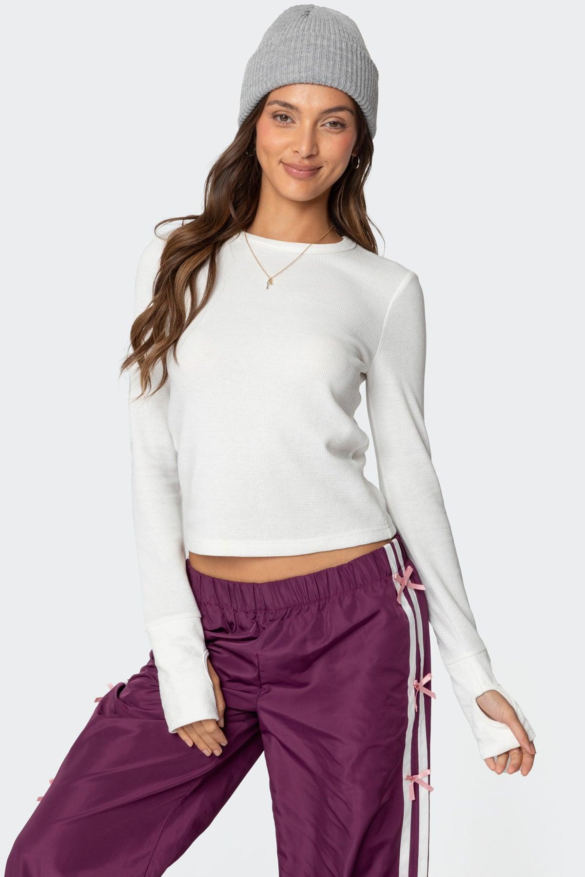 Bow Stripe Nylon Track Pants Product Image