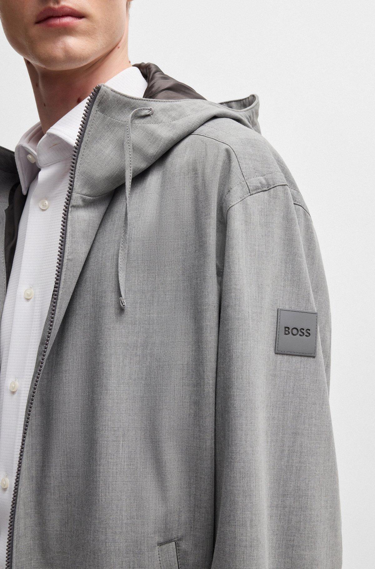 Regular-fit jacket in performance-stretch material Product Image